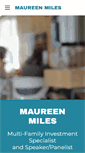 Mobile Screenshot of maureenmiles.com